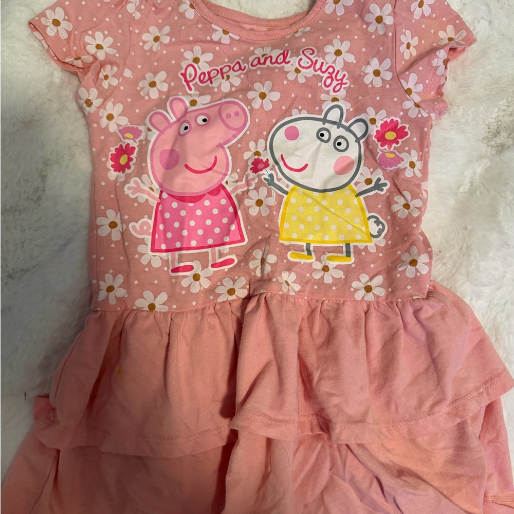 Peppa Pig Floral Pink Top